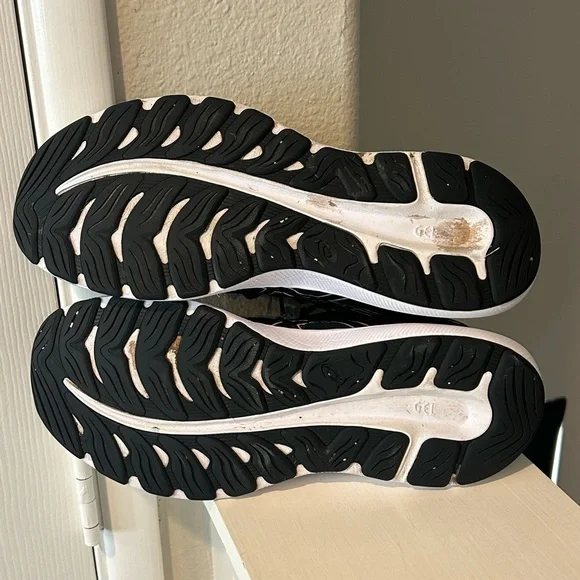 Asics Gel Excite 8 Sneakers Womens Size 9.5 WIDE Navy Blue Running Shoes - Picture 8 of 10